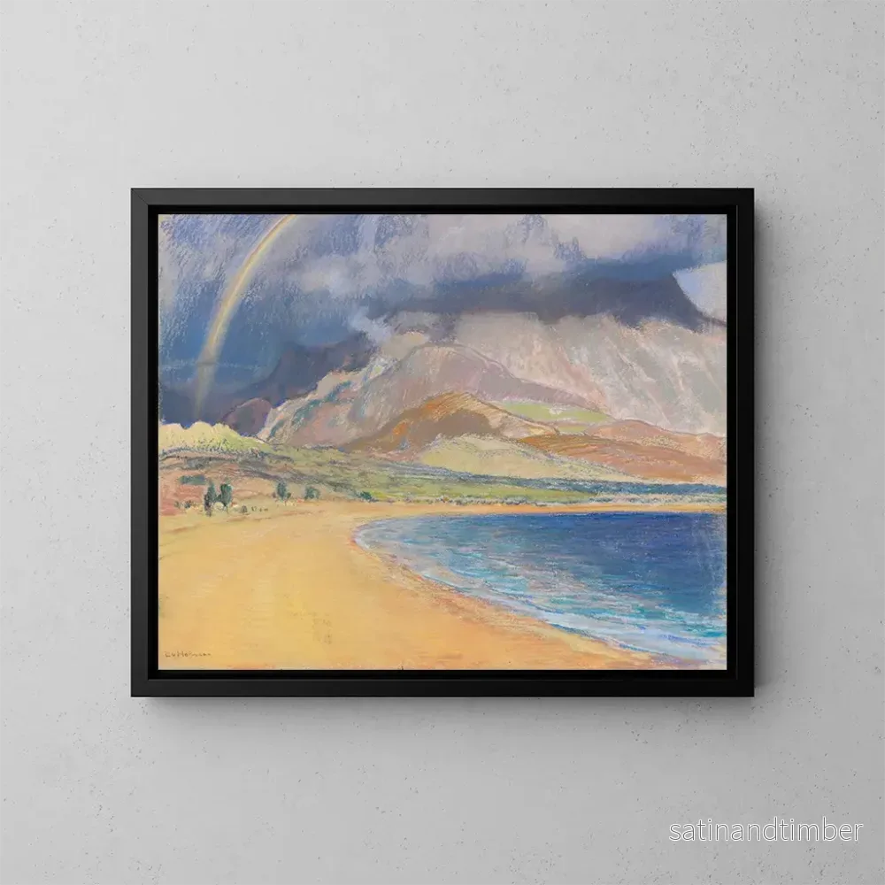 Reproduktion av målningen Baie de Messène – Ludwig von Hofmann Reproduktion av målningen Baie de Messène – Ludwig von Hofmann