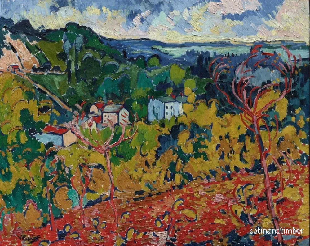 Reproduktion av målningen Bougival - Charles Manger - Bild 2