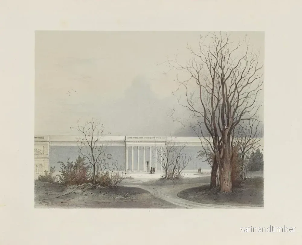 Reproduktion Le jardin d'hiver dans la Hofburg – Franz Antoine — plansch 01 - Bild 2