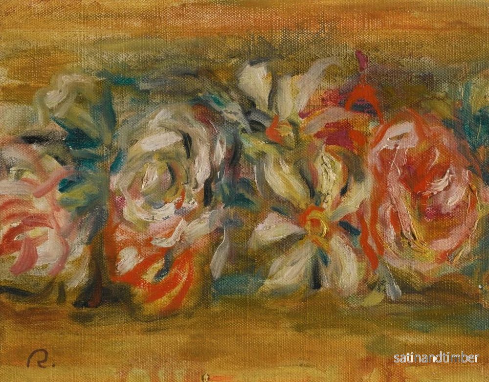 Reproduktion av målningen Jet de fleurs - Pierre-Auguste Renoir - Bild 2