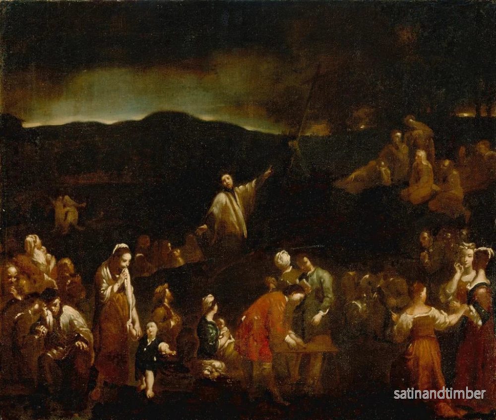 Reproduktion av målningen La Mission - Giuseppe Maria Crespi - Bild 2