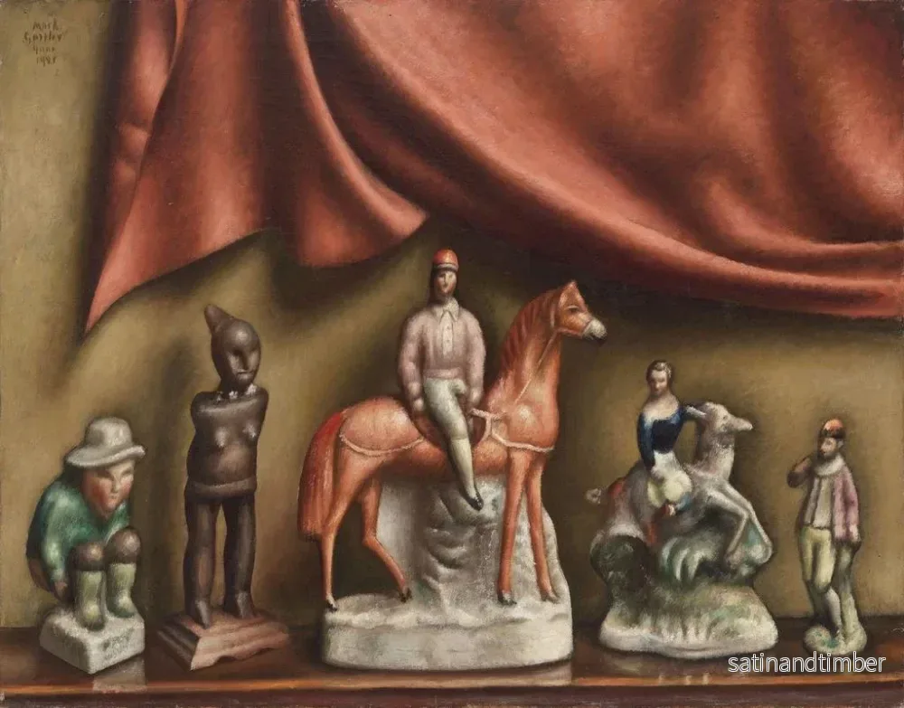 Reproduktion av målningen Le Jockey - Mark Gertler - Bild 2