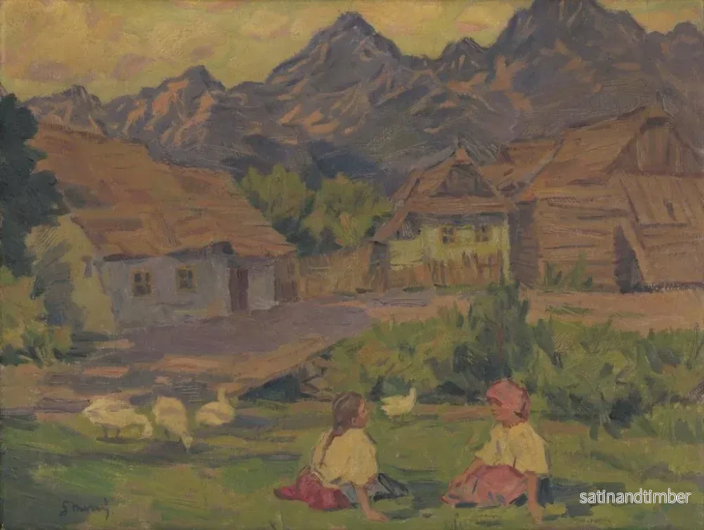Reproduktion av målningen På stranden - Gustav Mahler - Bild 2