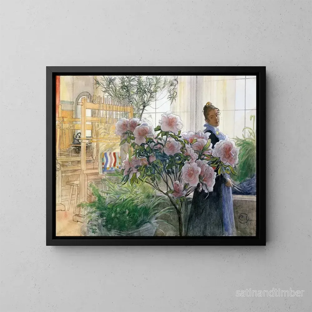 Reproduktion av målningen Azalée – Carl Larsson Reproduktion av målningen Azalée – Carl Larsson
