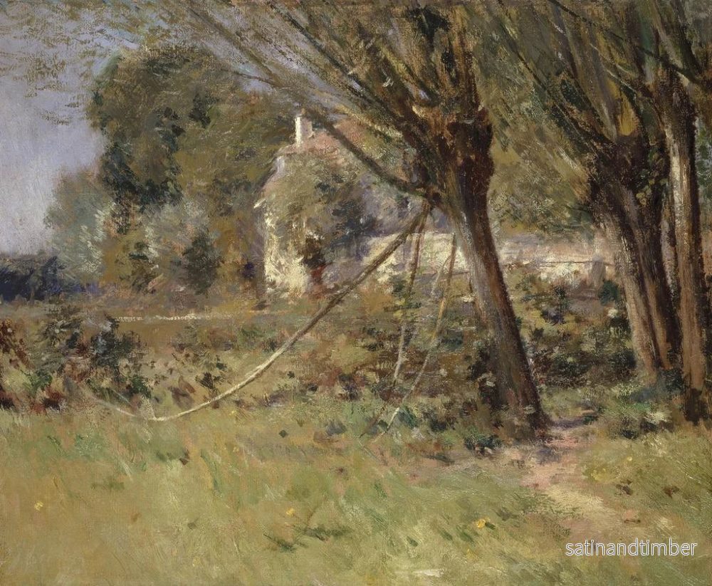 Reproduktion av målningen Saules - Theodore Robinson - Bild 2