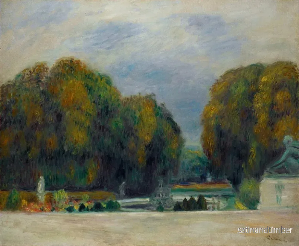 Reproduktion av målningen Versailles - Pierre-Auguste Renoir - Bild 2