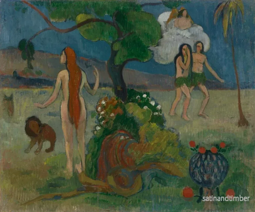 Reproduktion av målningen Le Paradis perdu - Paul Gauguin - Bild 2
