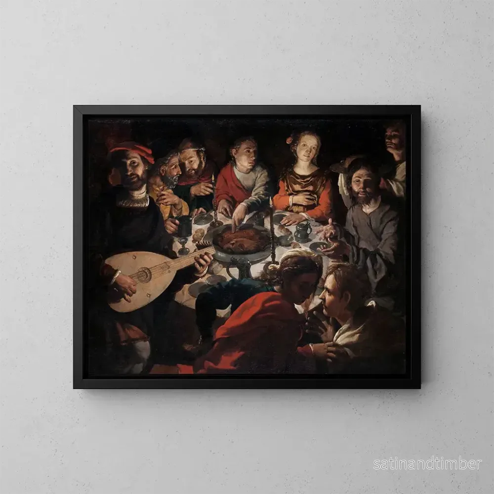 Reproduktion av målningen Les Noces de Cana - Jan Cornelisz Vermeyen