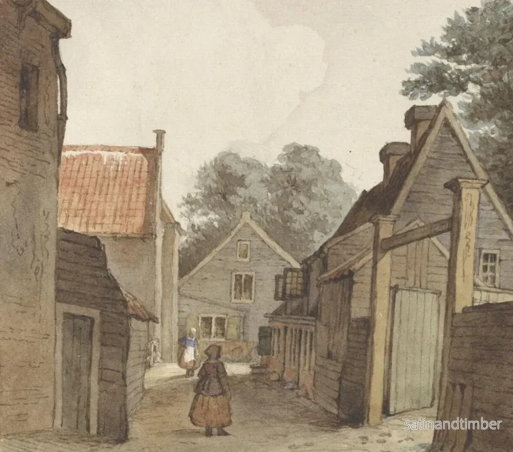 Reproduktion av målningen Rue près de la Manège - Hendrik Abraham Klinkhamer - Bild 2