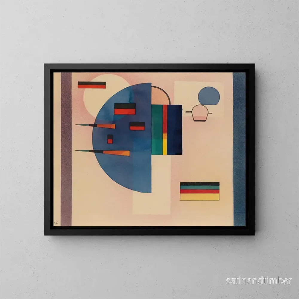 Reproduktion av målningen Apaisé - Wassily Kandinsky