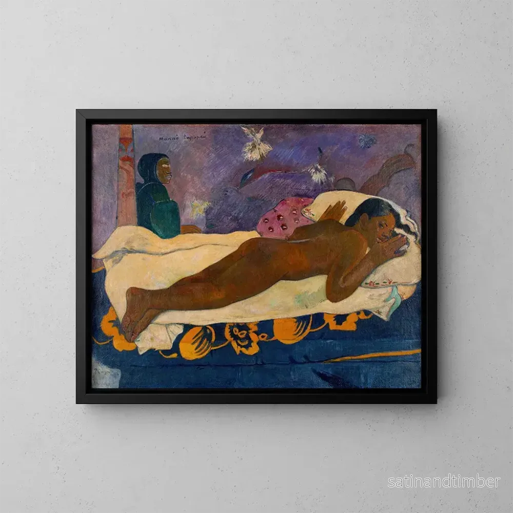 Reproduktion av målningen L'âme des ancêtres - Paul Gauguin