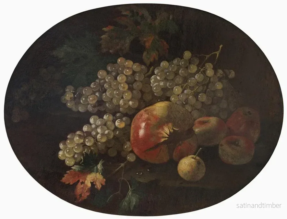 Reproduktion av målningen av fruktstillben - Giovanni Paolo Spadino - Bild 2