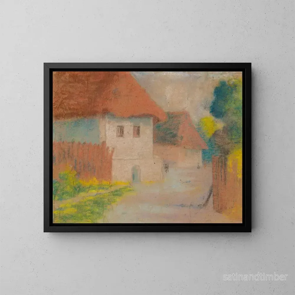 Reproduktion av målningen Dédina - Konstantin Korovin