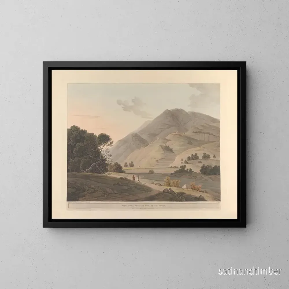 Reproduktion av målningen Scène orientale Pl28 - Thomas Daniell