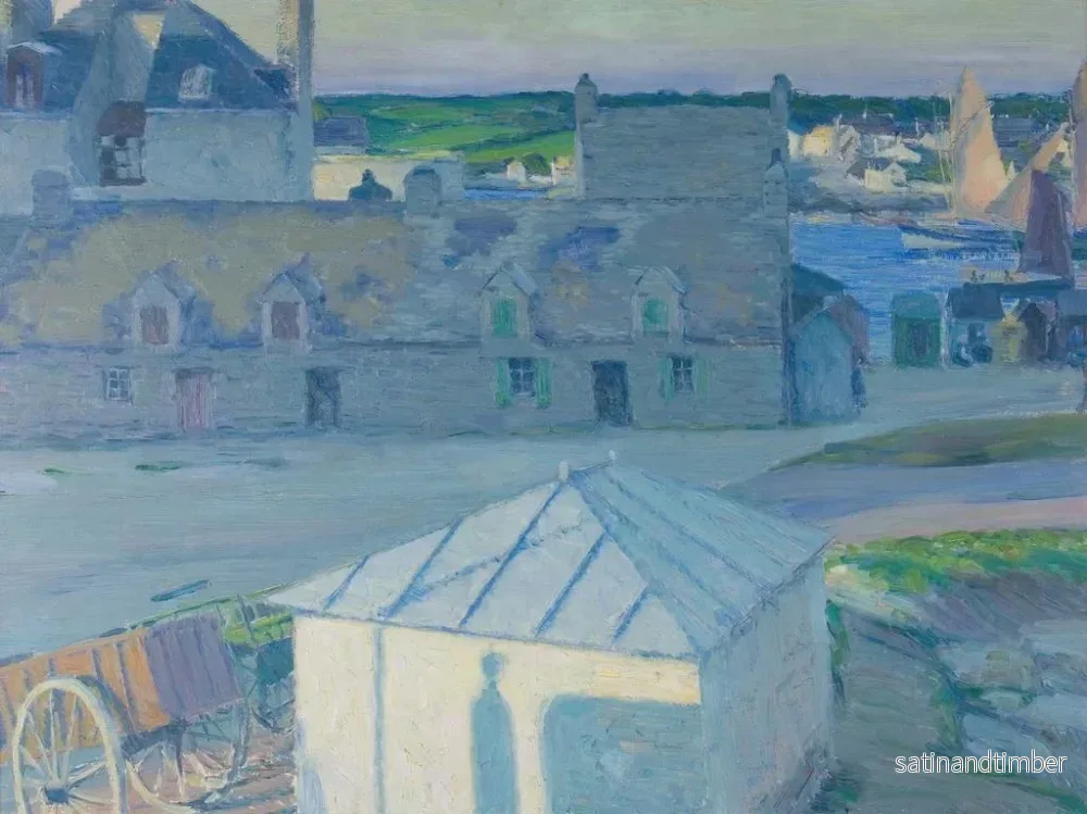 Reproduktion av målningen Le port de Concarneau - Max Kurzweil - Bild 2
