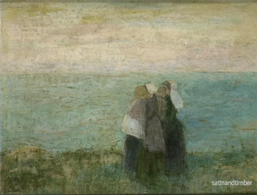 Reproduktion av målningen Kvinnor vid havet - Jan Toorop - Bild 2