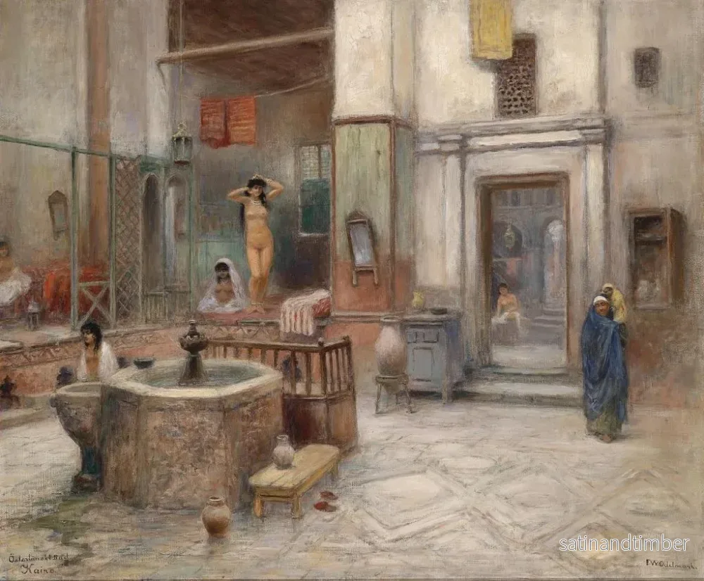 Reproduktion av målningen Mauvais à Kairo - Frans Wilhelm Odelmark - Bild 2