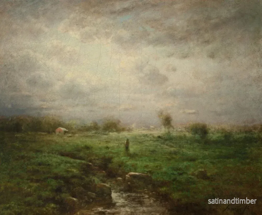 Reproduktion av målningen Ruisseau de Tarpon Springs - George Inness Jr - Bild 2