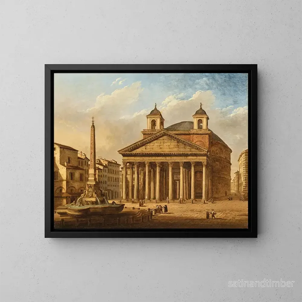 Reproduktion av målningen Le Panthéon - Giacomo van Lint
