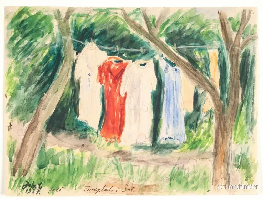 Reproduktion av målningen Place au soleil - John Christensen - Bild 2