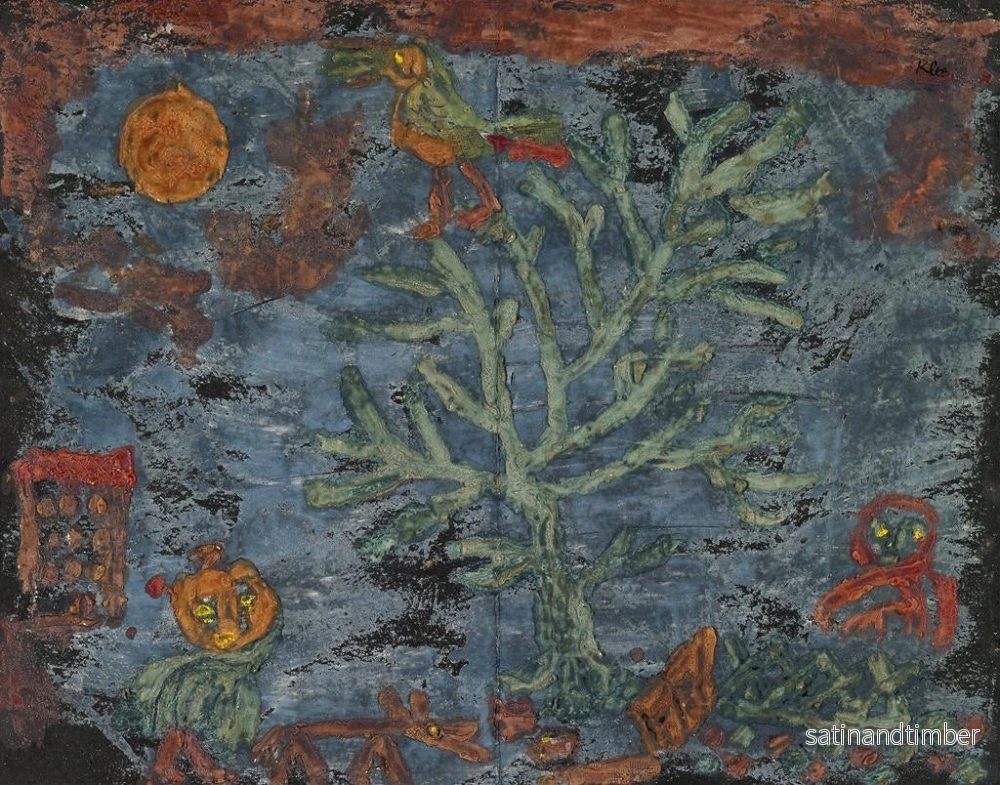 Reproduktion av målningen av Nordens sagohistoria - Paul Klee - Bild 2