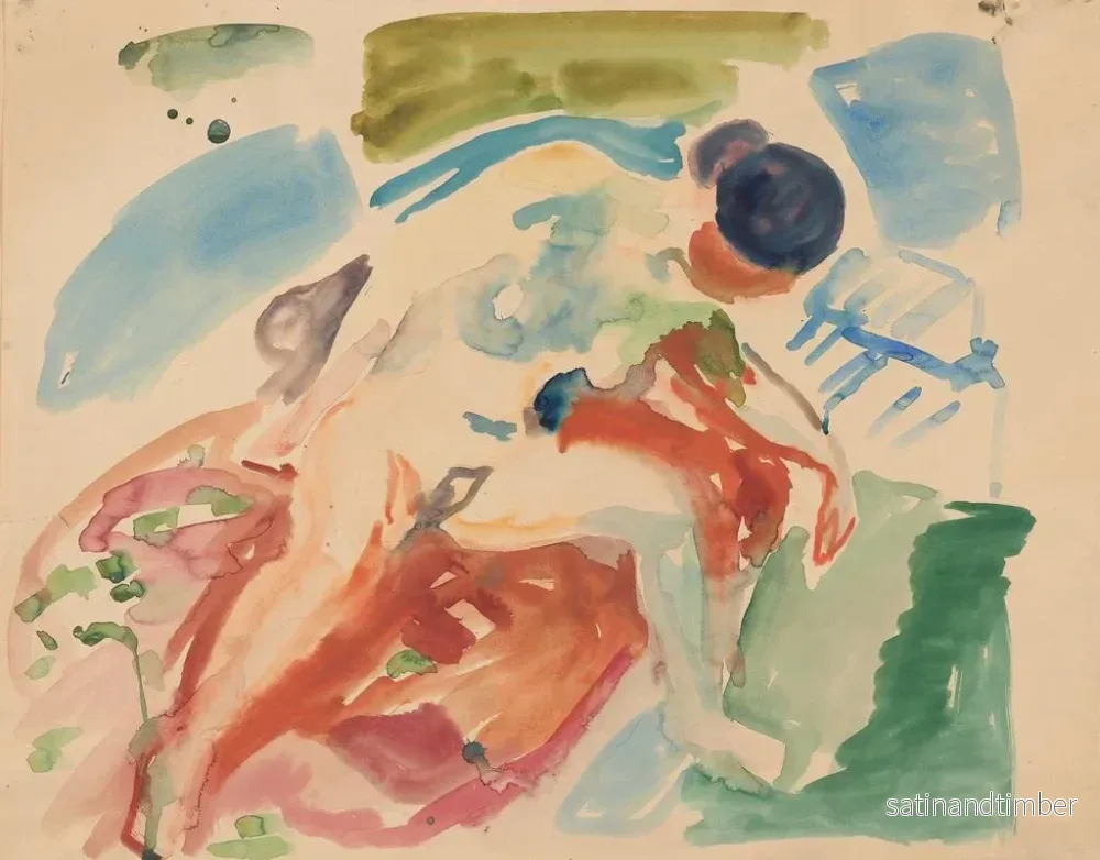 Reproduktion av målningen Nu feminin - Edvard Munch - Bild 2