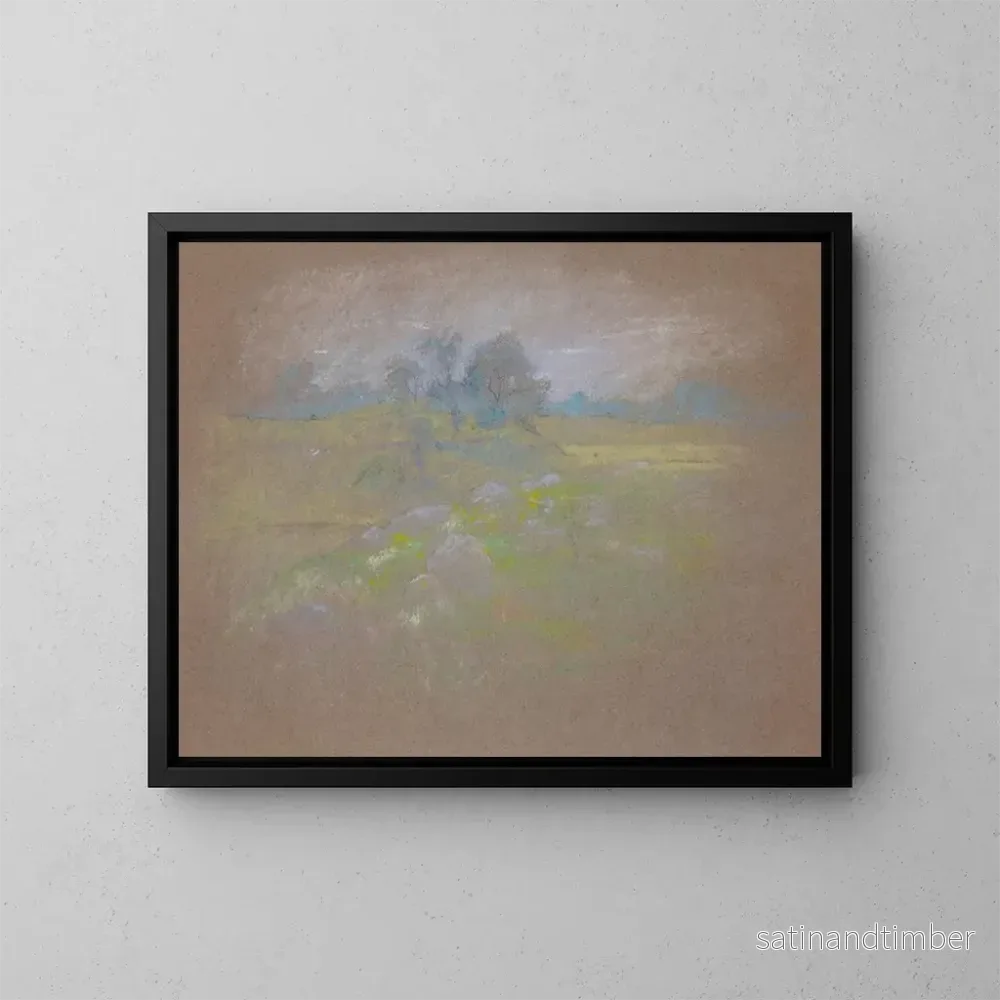 Reproduktion av målningen Kastanjer - John Henry Twachtman