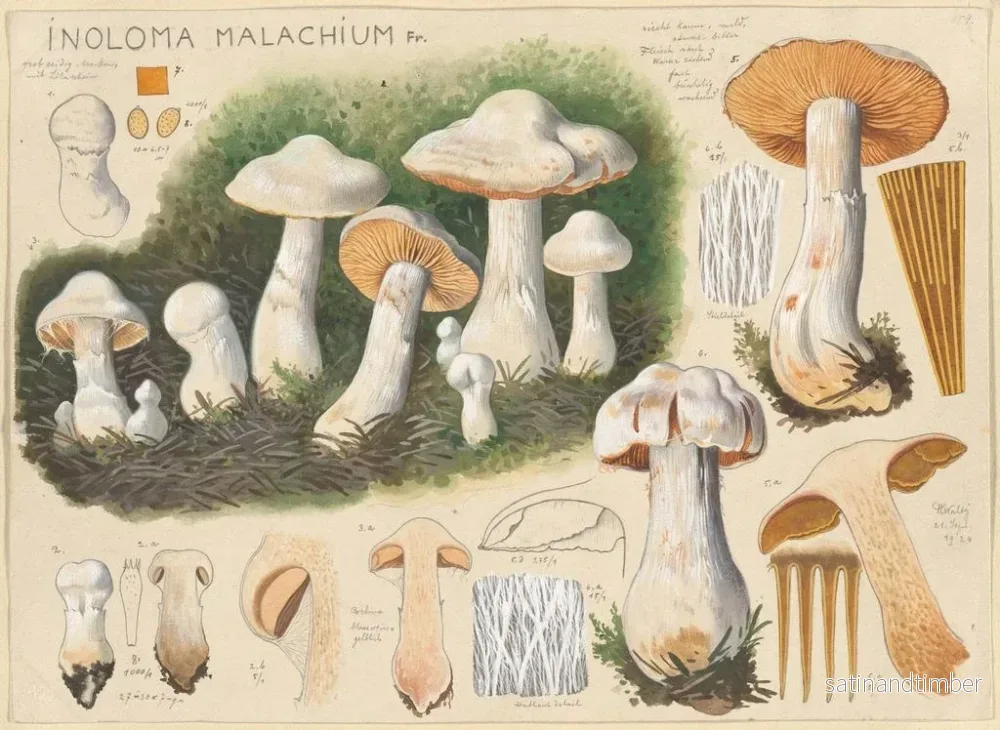 Reproduktion av målningen Inoloma malachium - Hans Baldung - Bild 2