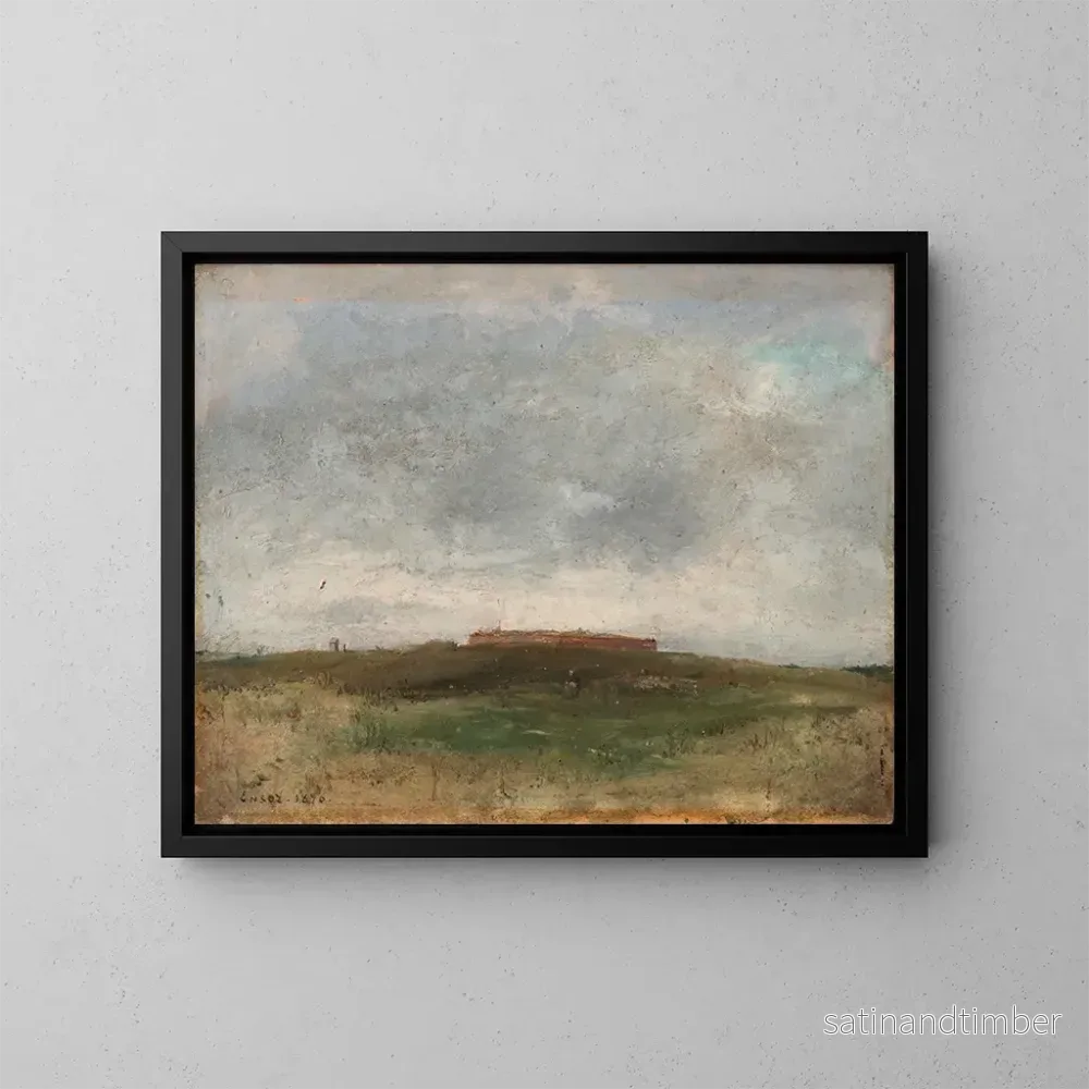 Reproduktion av målningen Fort Napoléon - James Ensor