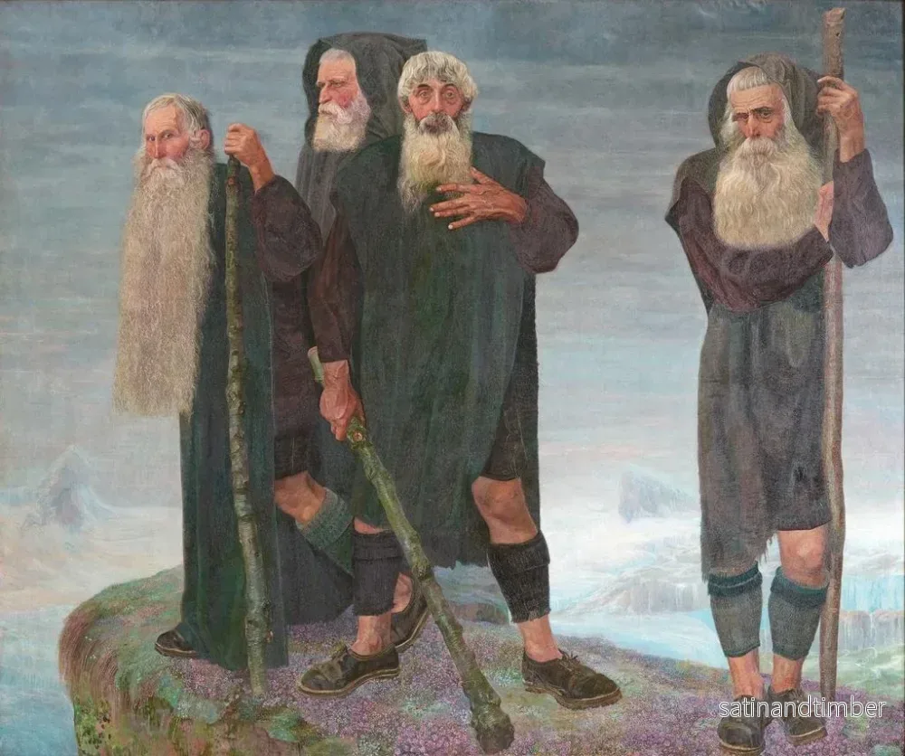 Reproduktion av målningen Les hommes de glace - Karl Mediz - Bild 2