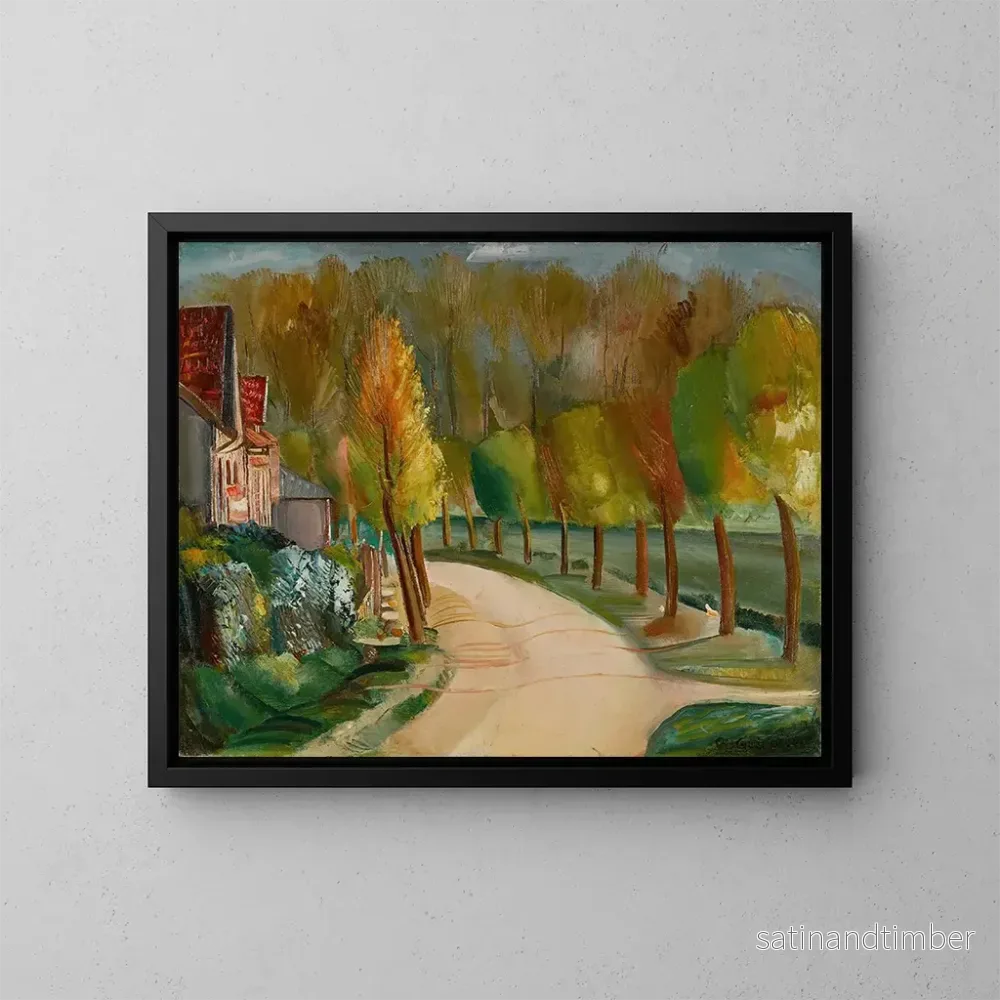 Reproduktion av målningen Rivage – Boris Grigoriev Reproduktion av målningen Rivage – Boris Grigoriev