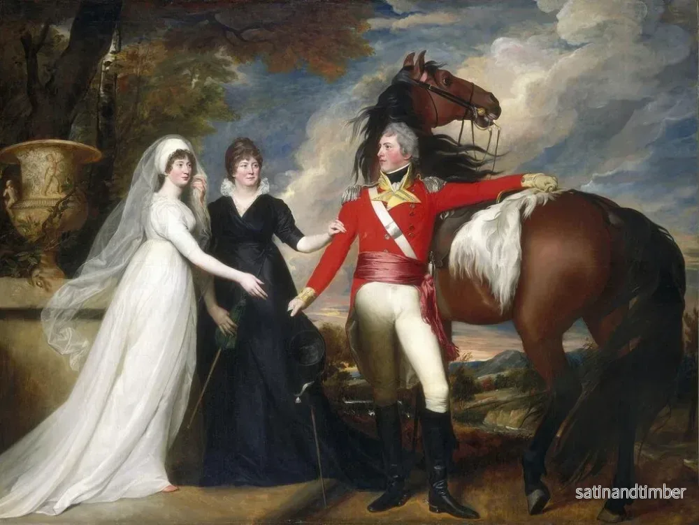 Reproduktion av målningen av Colonel William Fitch och hans systrar Sarah och Ann Fitch - John Singleton Copley - Bild 2