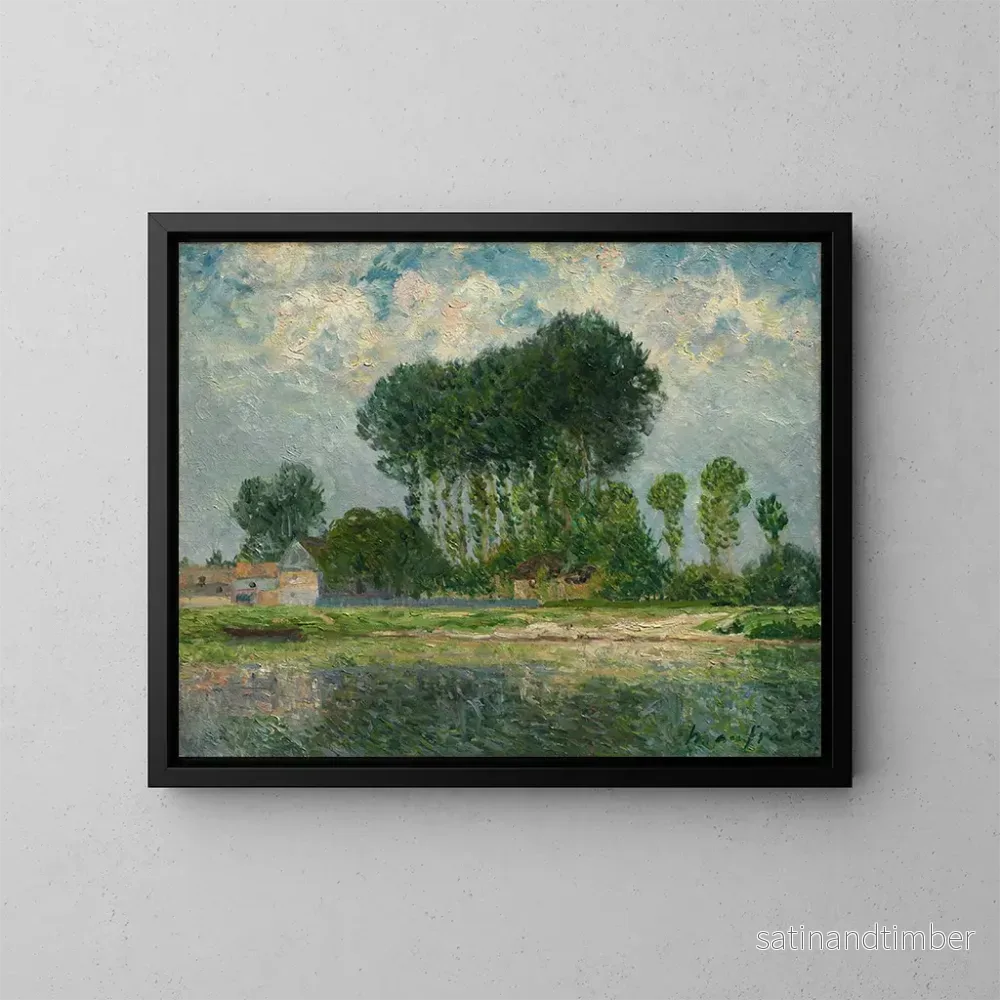 Reproduktion av målningen La Rivière - Maxime Maufra