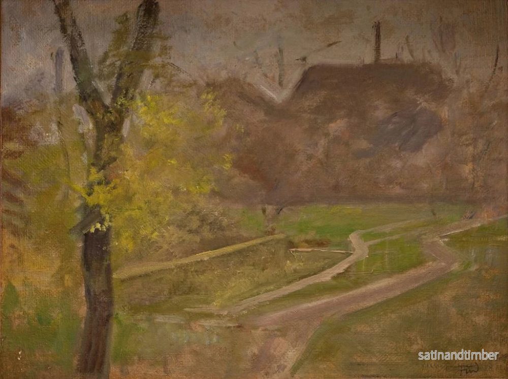 Reproduktion av målningen Le jardin de l'institution des sourds-muets - Ludvig Find - Bild 2