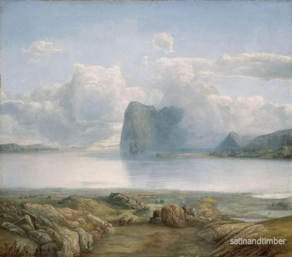 Reproduktion av målningen Île Borgya - Lars Hertervig - Bild 2