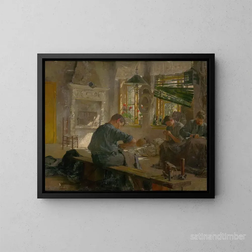 Reproduktion av målningen av fartygskonstruktörer - Gustav Mahler