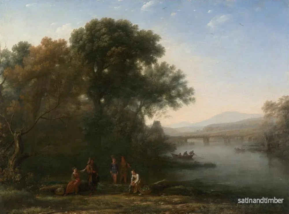Reproduktion av målningen Le Ford - Claude Lorrain - Bild 2