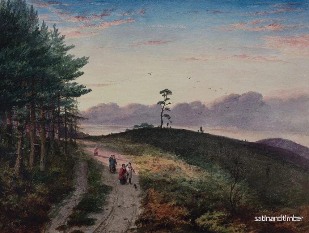 Reproduktion av målningen Route sur Cofton Hill - Elijah Walton - Bild 2