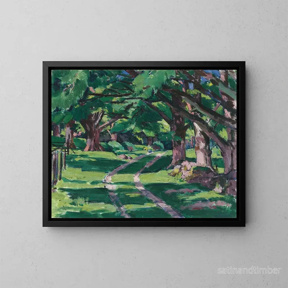 Reproduktion av målningen L'avenue Auchnacraig - Francis Campbell Boileau Cadell