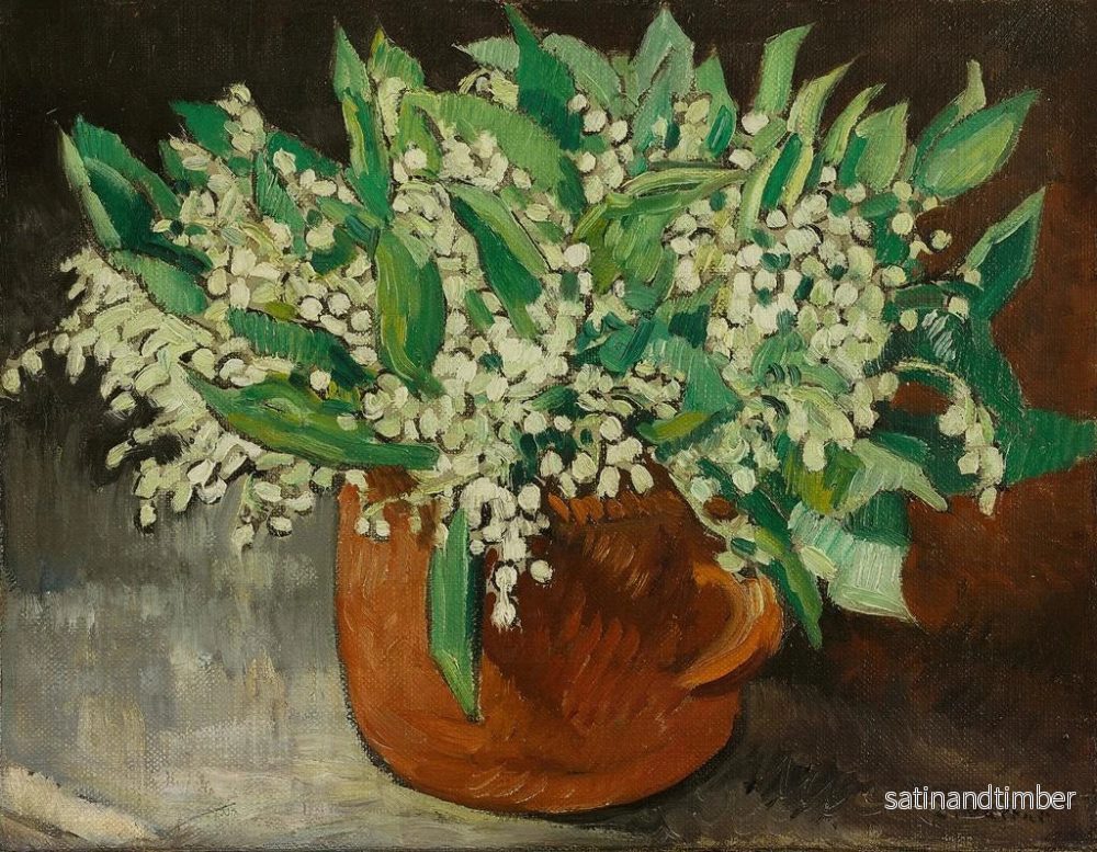 Reproduktion av målningen Bouquet de muguet - Louis Valtat - Bild 2