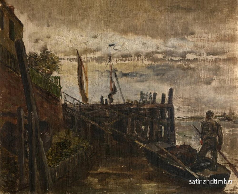 Reproduktion av målningen Rupelmonde - Constantin Meunier - Bild 2