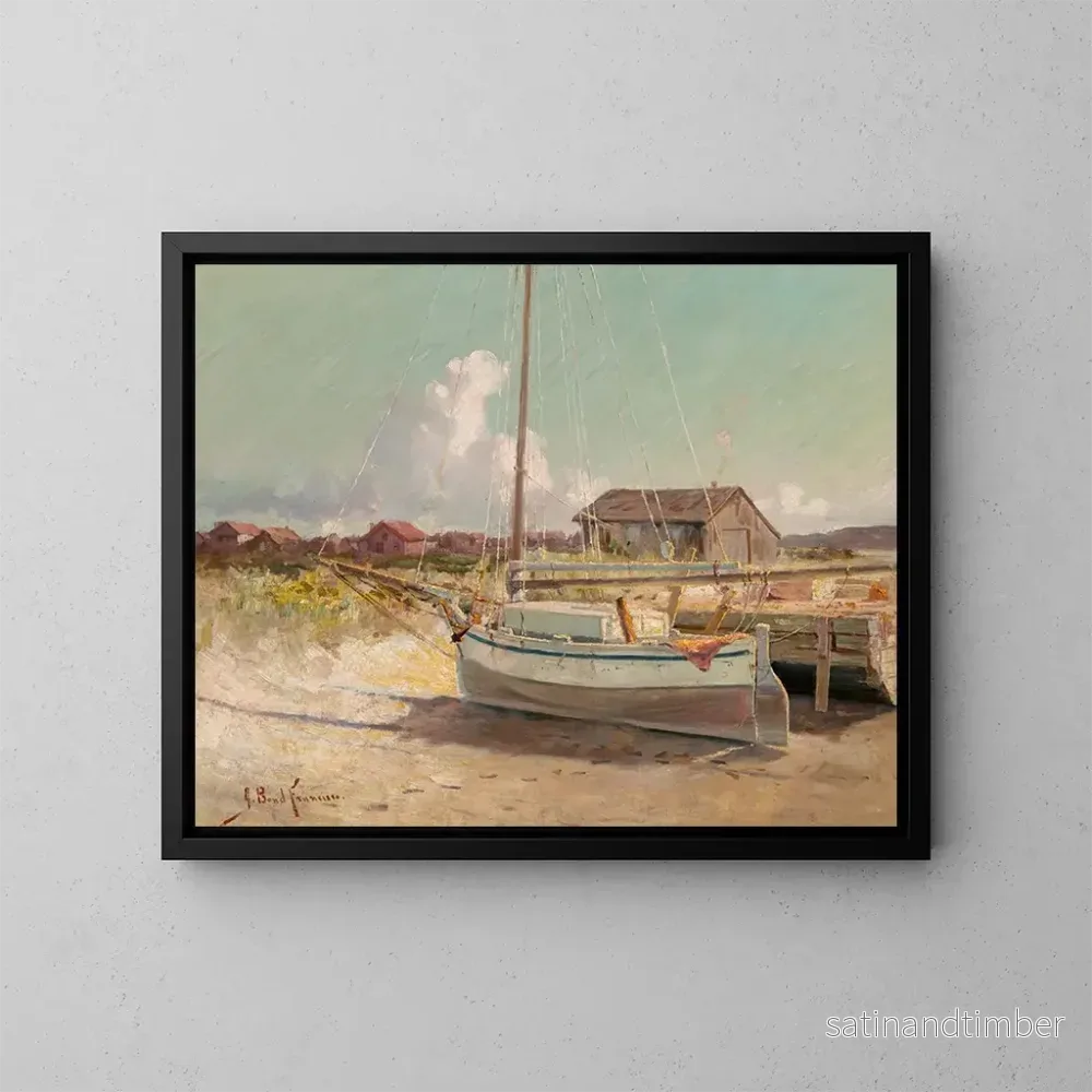 Reproduktion av målningen Bassin de radoub - John Bond Francisco