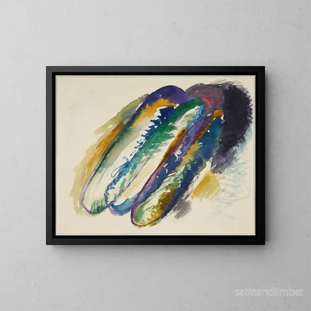 Reproduktion av målningen Skiss för Composition VII - Wassily Kandinsky