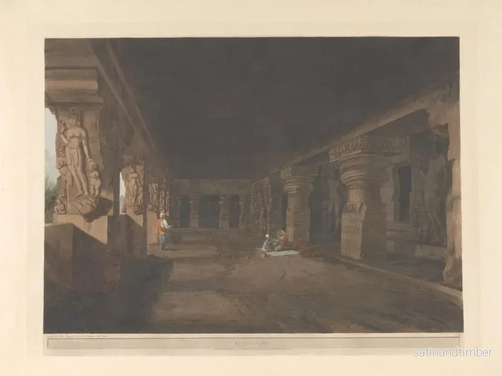 Reproduktion av målningen Scène orientale Pl36 - Thomas Daniell - Bild 2