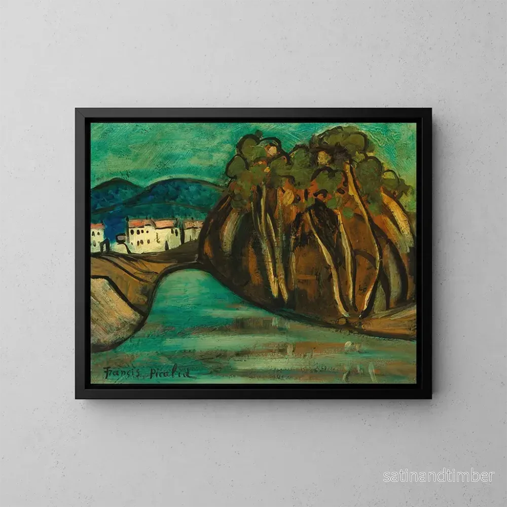 Reproduktion av målningen Landskap - Francis Picabia