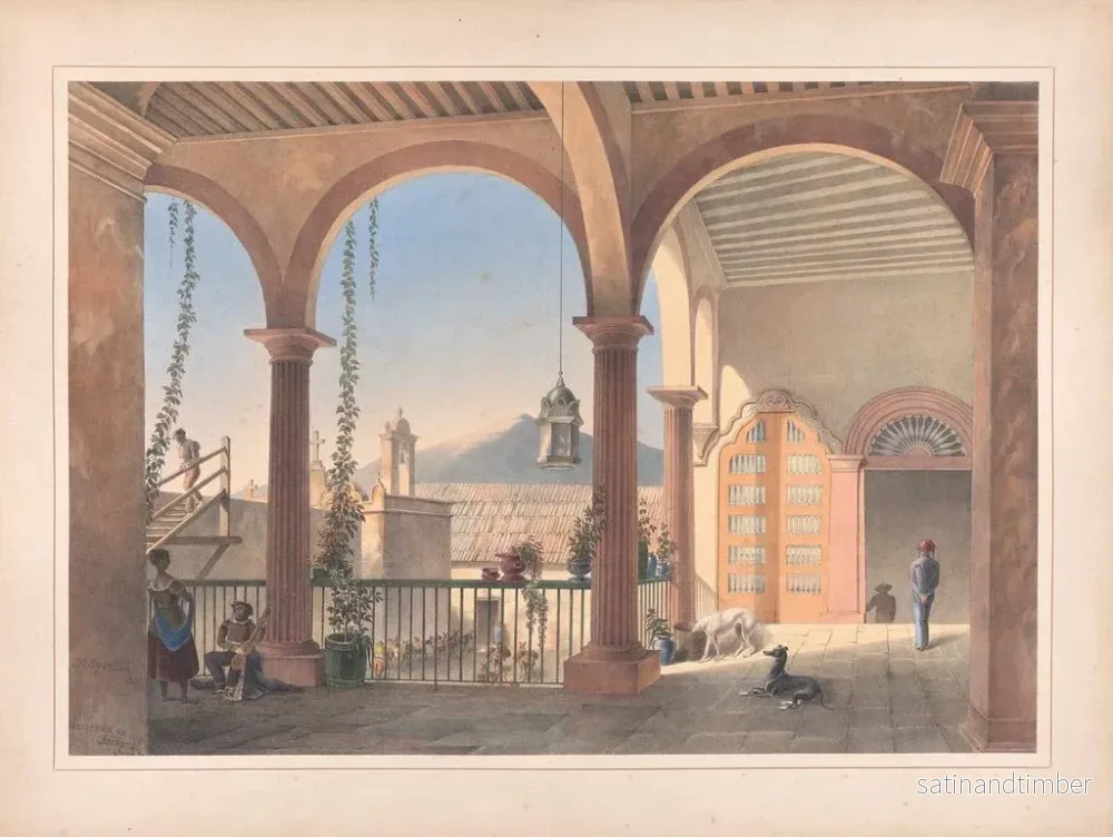 Reproduktion av målningen Vyer av Egerton i Mexiko Pl05 - Daniel Thomas Egerton - Bild 2