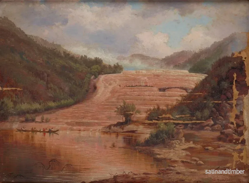 Reproduktion av målningen Terrasses roses - Charles Blomfield - Bild 2