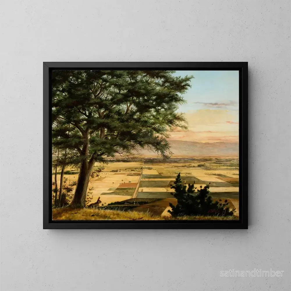 Reproduktion av målningen Vallée de Santa Clara – Harold G Peelor Reproduktion av målningen Vallée de Santa Clara – Harold G Peelor
