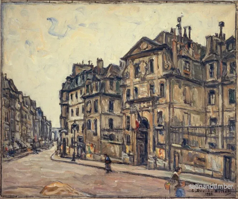 Reproduktion av målningen La Prison Saint-Lazare - Germain David-Nillet - Bild 2
