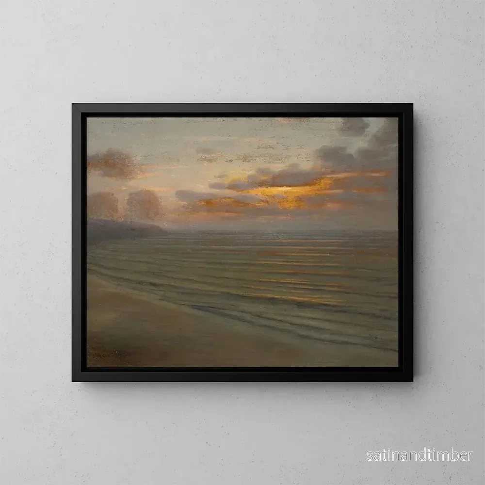 Reproduktion av målningen Effets de lumière sur la mer - Thomas Alexander Harrison